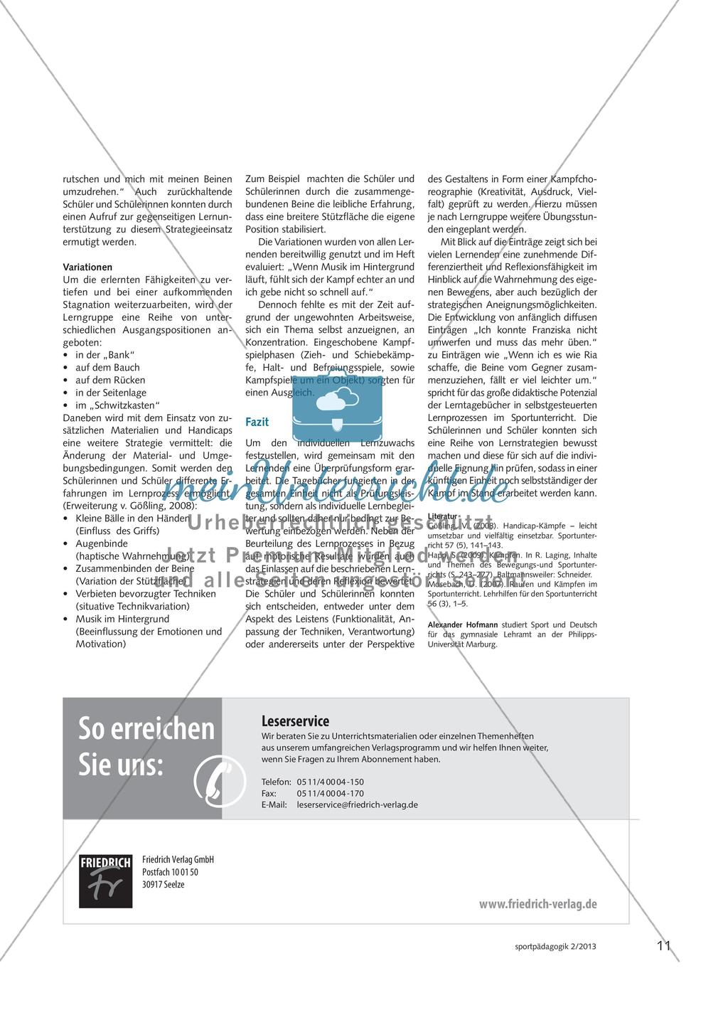 Miteinander zum Gegeneinander Preview 4