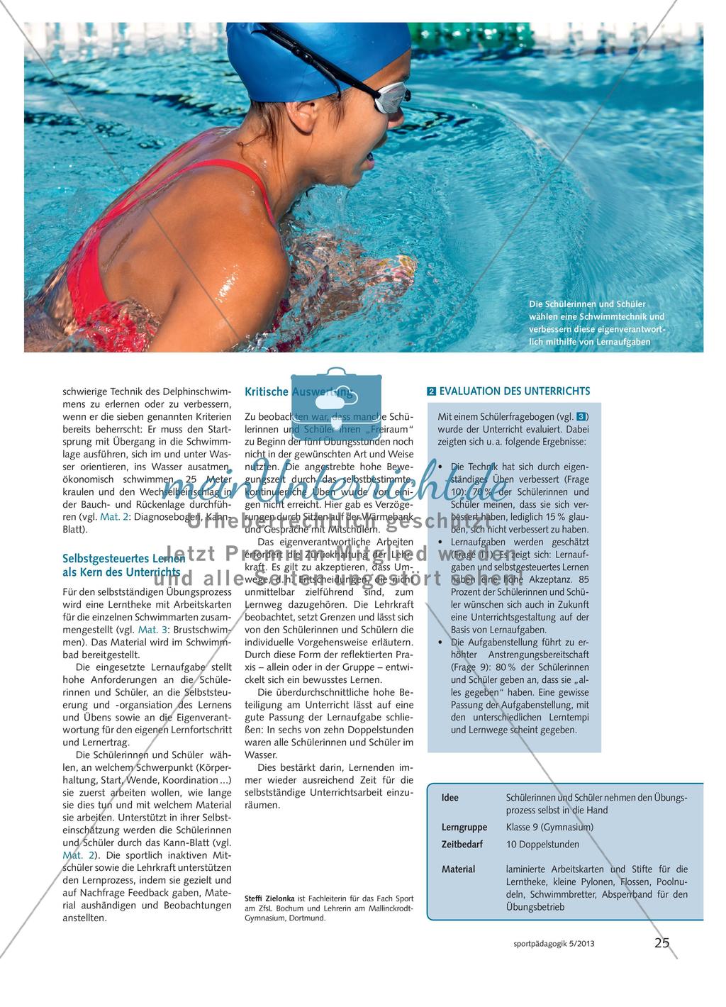 Effizient durchs Wasser Preview 2