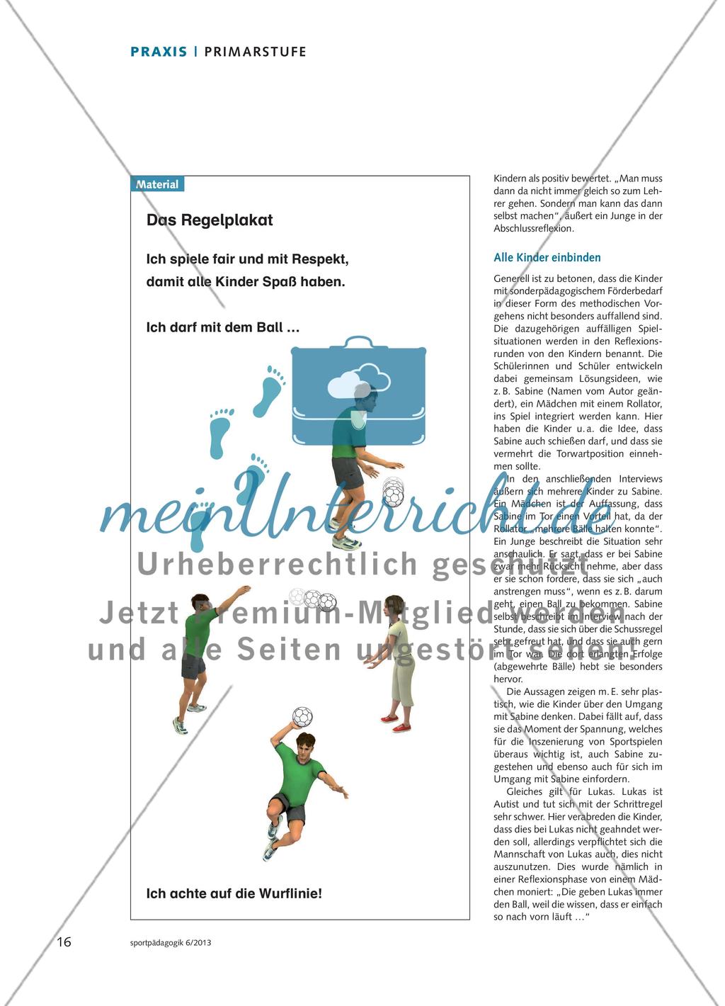 Handball in Angriff nehmen Preview 3