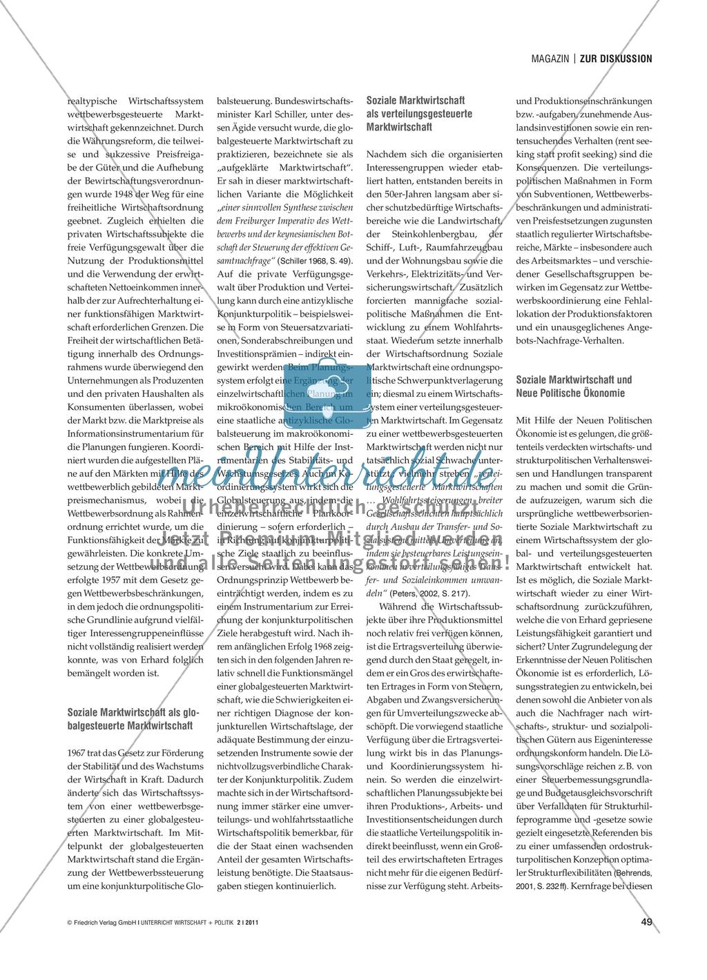 Veränderungen der Idee der Sozialen Marktwirtschaft Preview 3