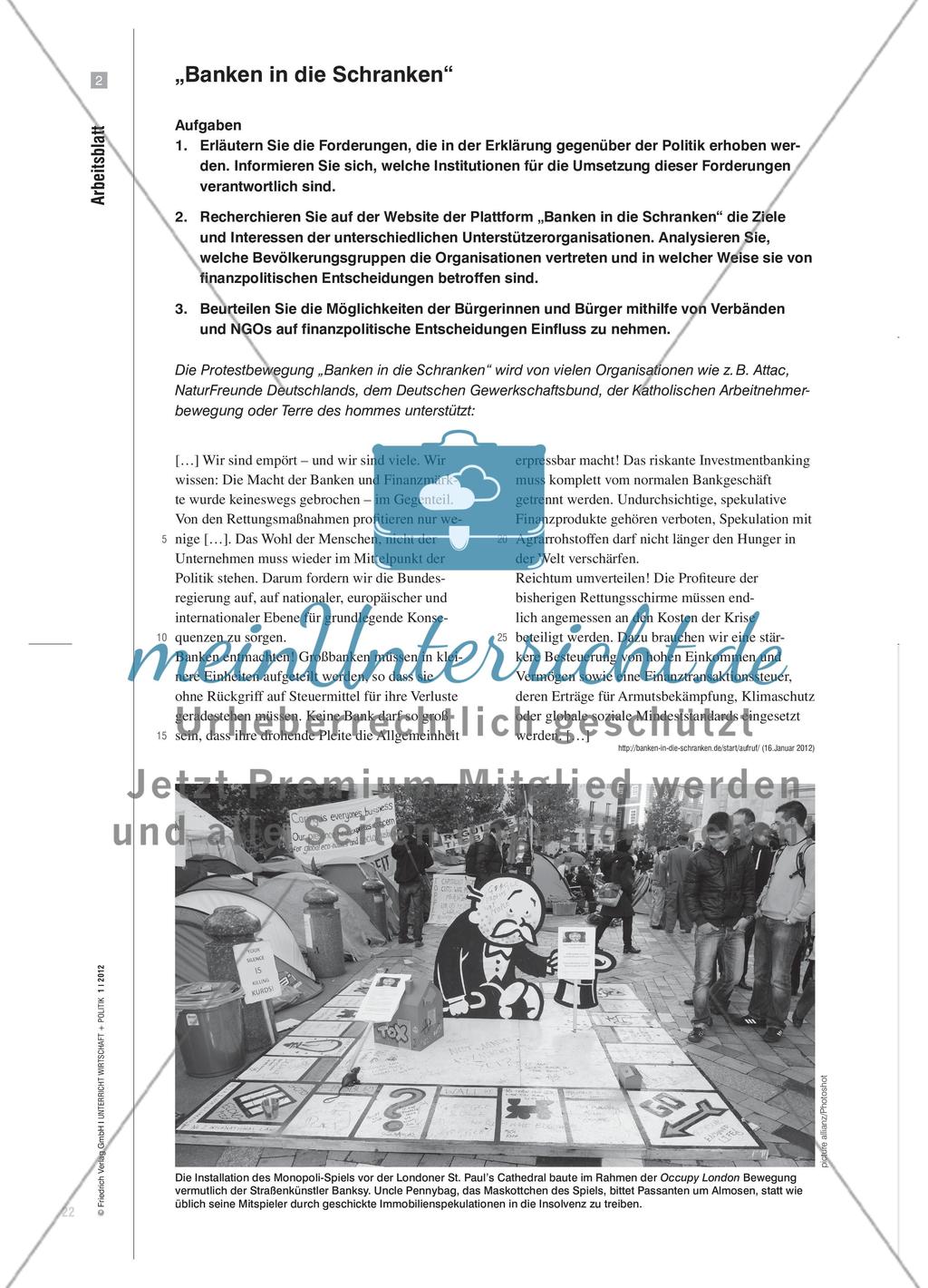 Machtverlust parlamentarischer Institutionen? - Die Rolle nichtstaatlicher Akteure in der Eurokrise Preview 5