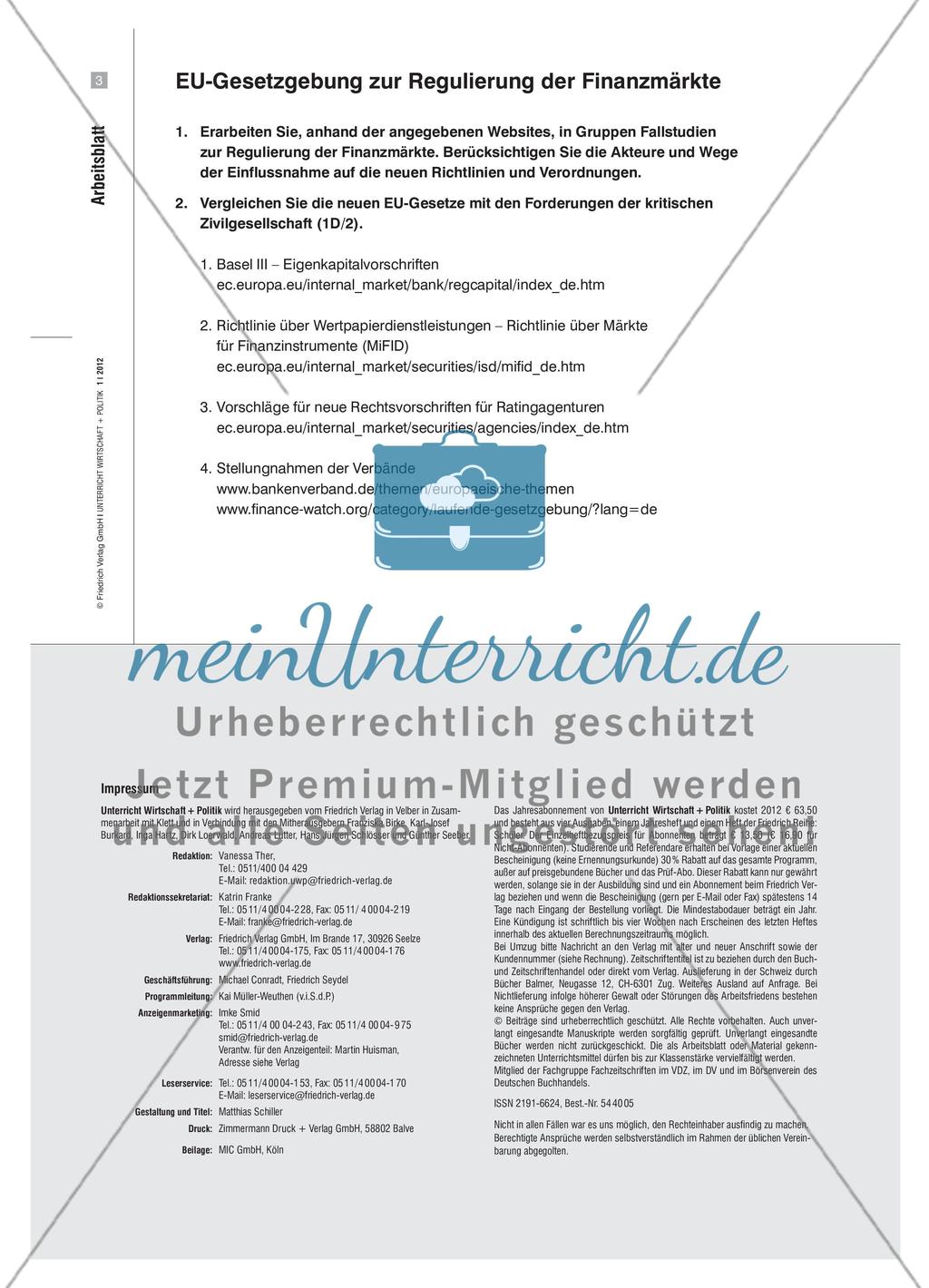 Machtverlust parlamentarischer Institutionen? - Die Rolle nichtstaatlicher Akteure in der Eurokrise Preview 6