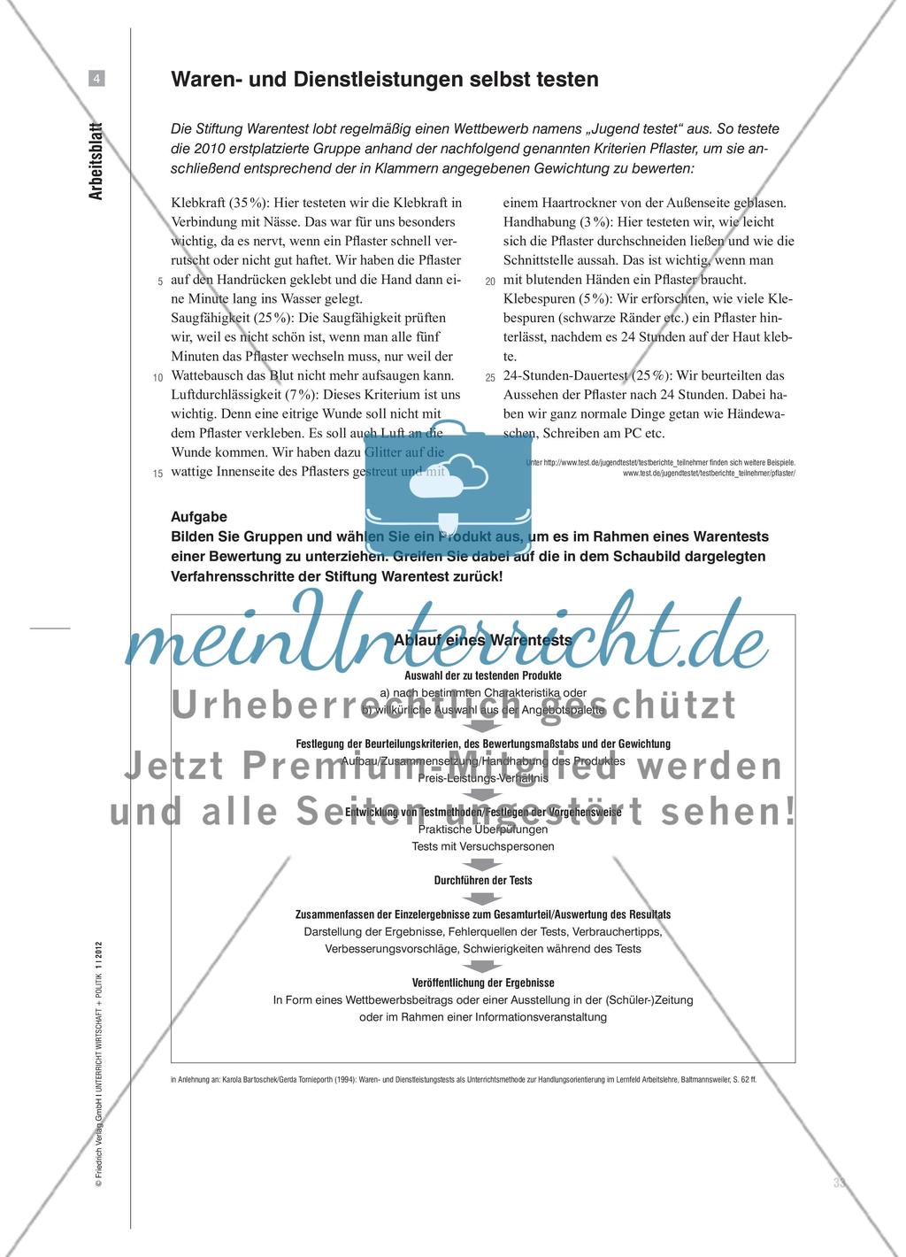 Institutionalisiertes Vertrauen - Die Stiftung Warentest als Institution der Verbraucher Preview 4
