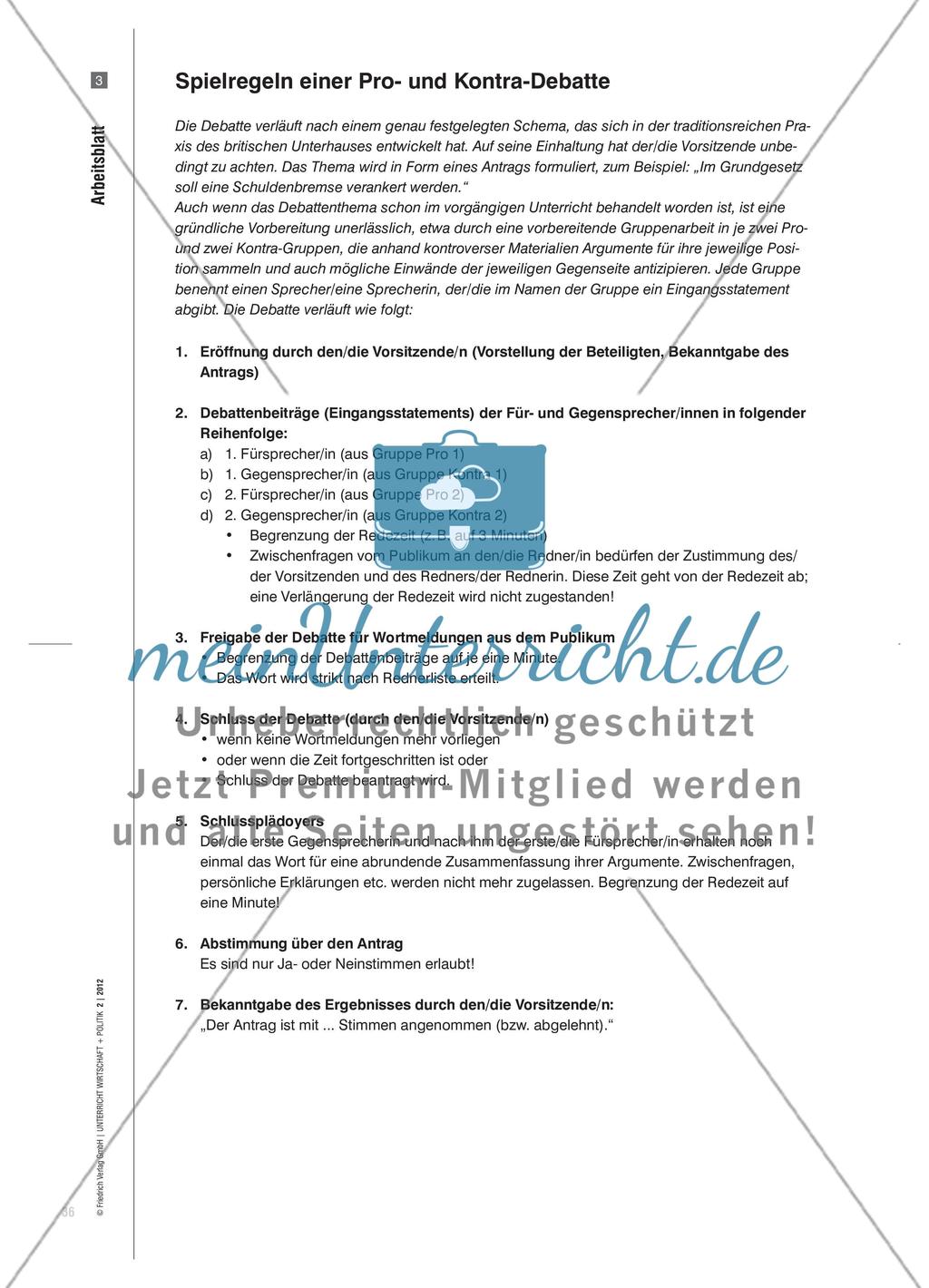 „Sich selbst an den Mast binden“ - Eine Pro- und Kontra-Debatte zur Schuldenbremse Preview 5