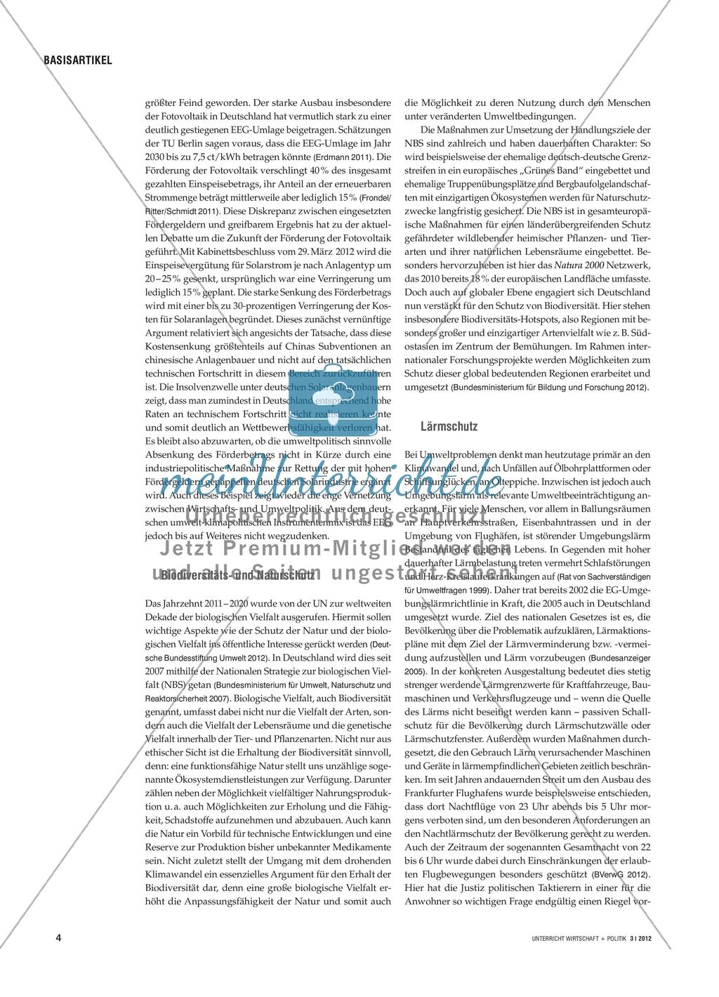 Nachhaltigkeit durch Umweltpolitik: Aktuelle umweltrechtliche und -politische Entwicklungen Preview 3
