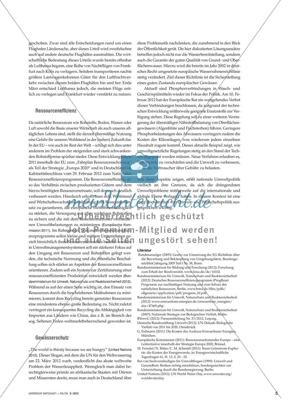 Nachhaltigkeit durch Umweltpolitik: Aktuelle umweltrechtliche und -politische Entwicklungen Preview 4