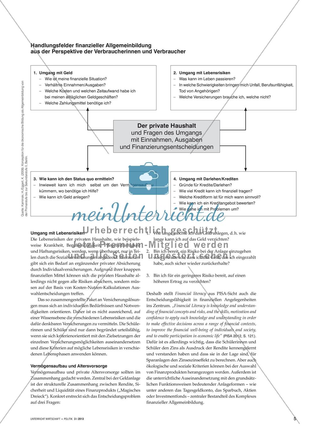 Große Herausforderungen … - Aspekte finanzieller Allgemeinbildung Preview 4