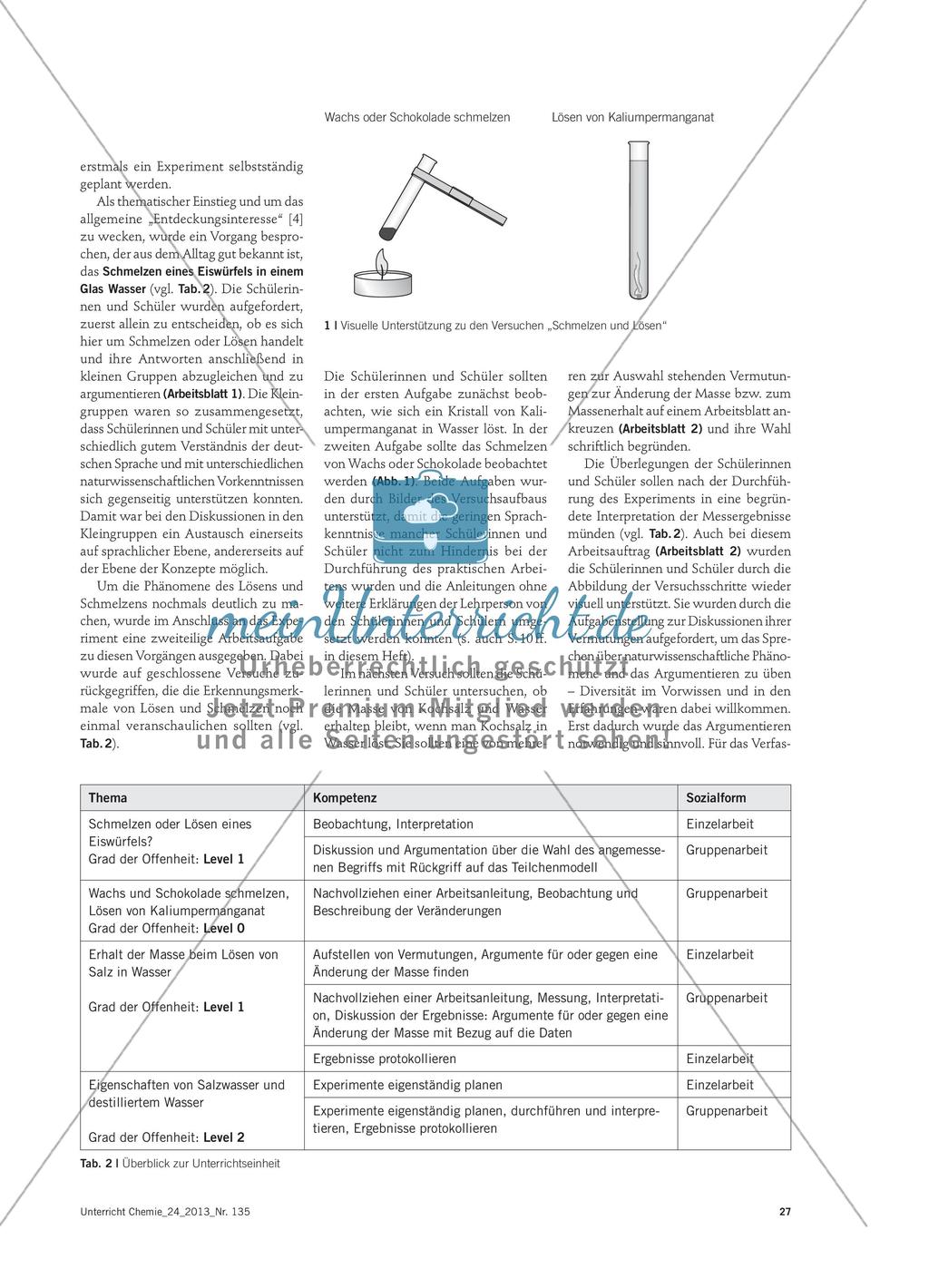 Diversität beim Forschenden Lernen - Berücksichtigung von Migration und Alter im Chemieunterricht Preview 2