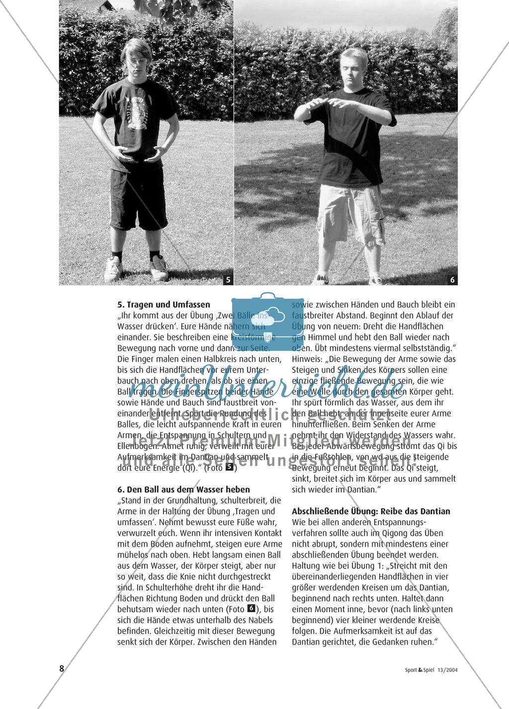 Wellness auf Chinesisch - Qigong in der Schule Preview 5