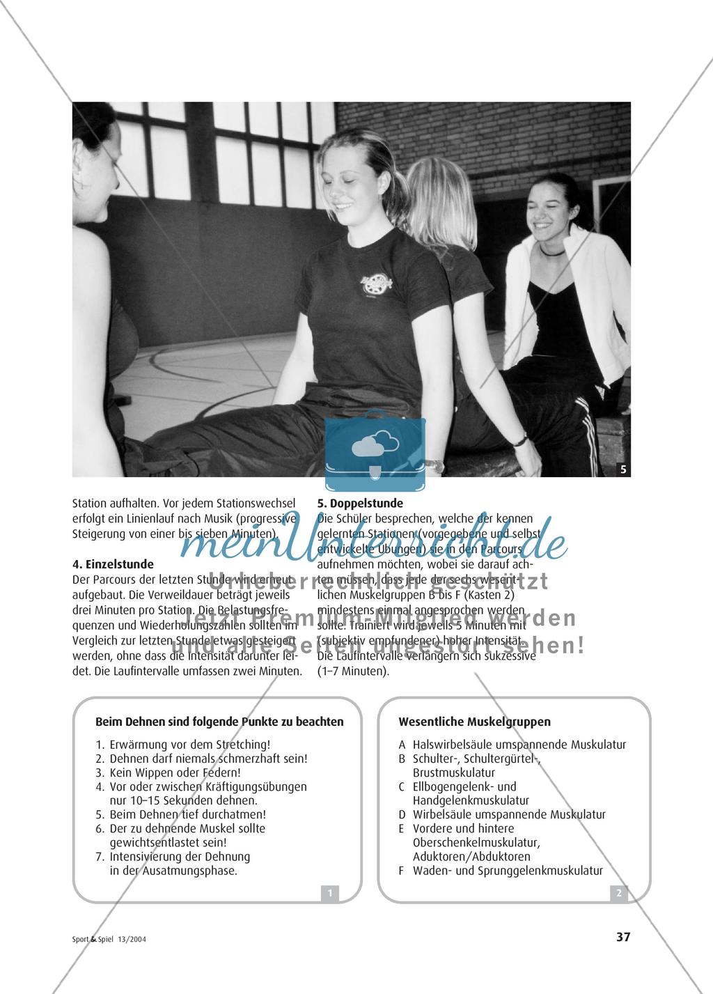 Turnhalle als Fitnesscenter - Gesundheitsbewusstsein durch Muskeltraining Preview 4