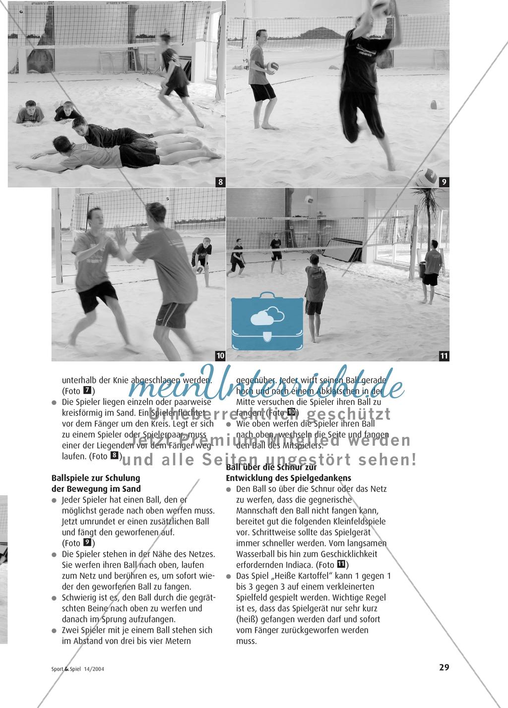 Beachvolleyball spielen lernen - Vom Volleyball im Sand zum Beachvolleyball Preview 4