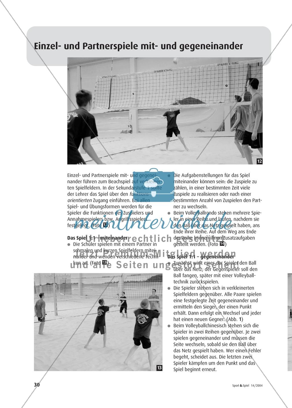 Beachvolleyball spielen lernen - Vom Volleyball im Sand zum Beachvolleyball Preview 5
