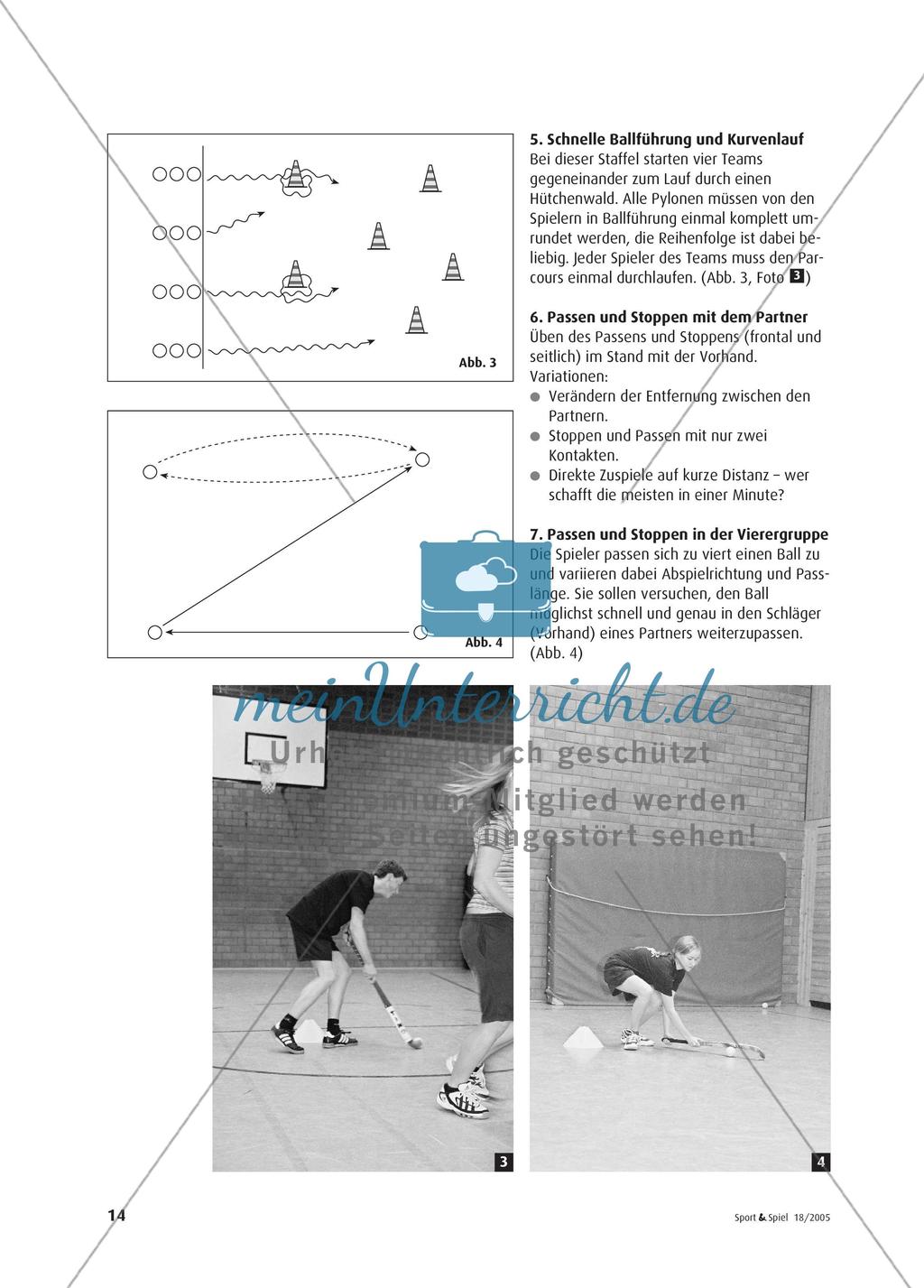 Dribbeln, passen, Tore schießen - Grundlegende technische Fertigkeiten im Hockey Preview 3