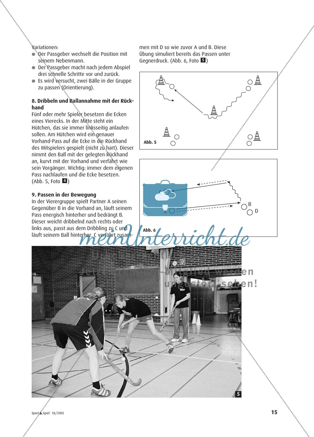 Dribbeln, passen, Tore schießen - Grundlegende technische Fertigkeiten im Hockey Preview 4