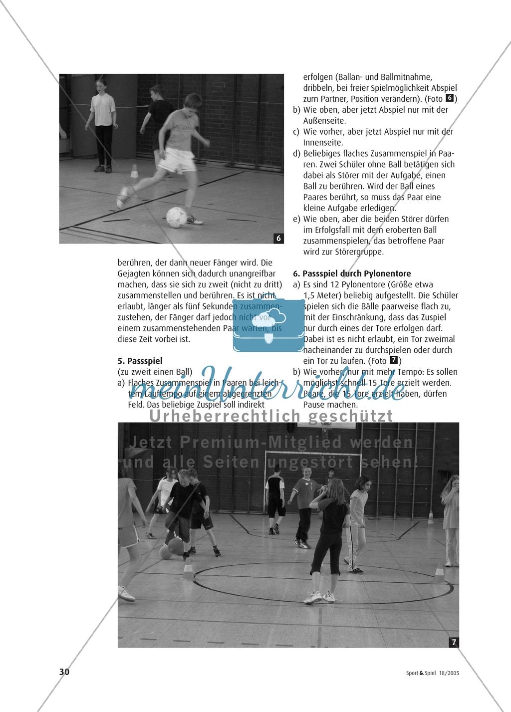 Fußball in der Schule - Jungen und Mädchen mit unterschiedlichen Vorerfahrungen Preview 5