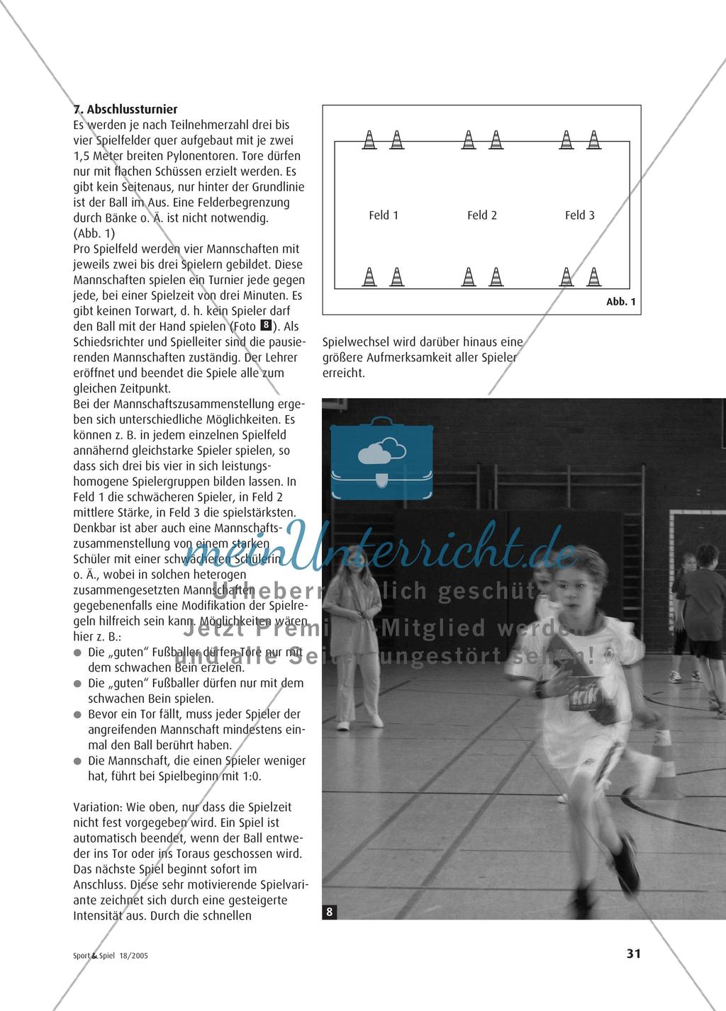 Fußball in der Schule - Jungen und Mädchen mit unterschiedlichen Vorerfahrungen Preview 6