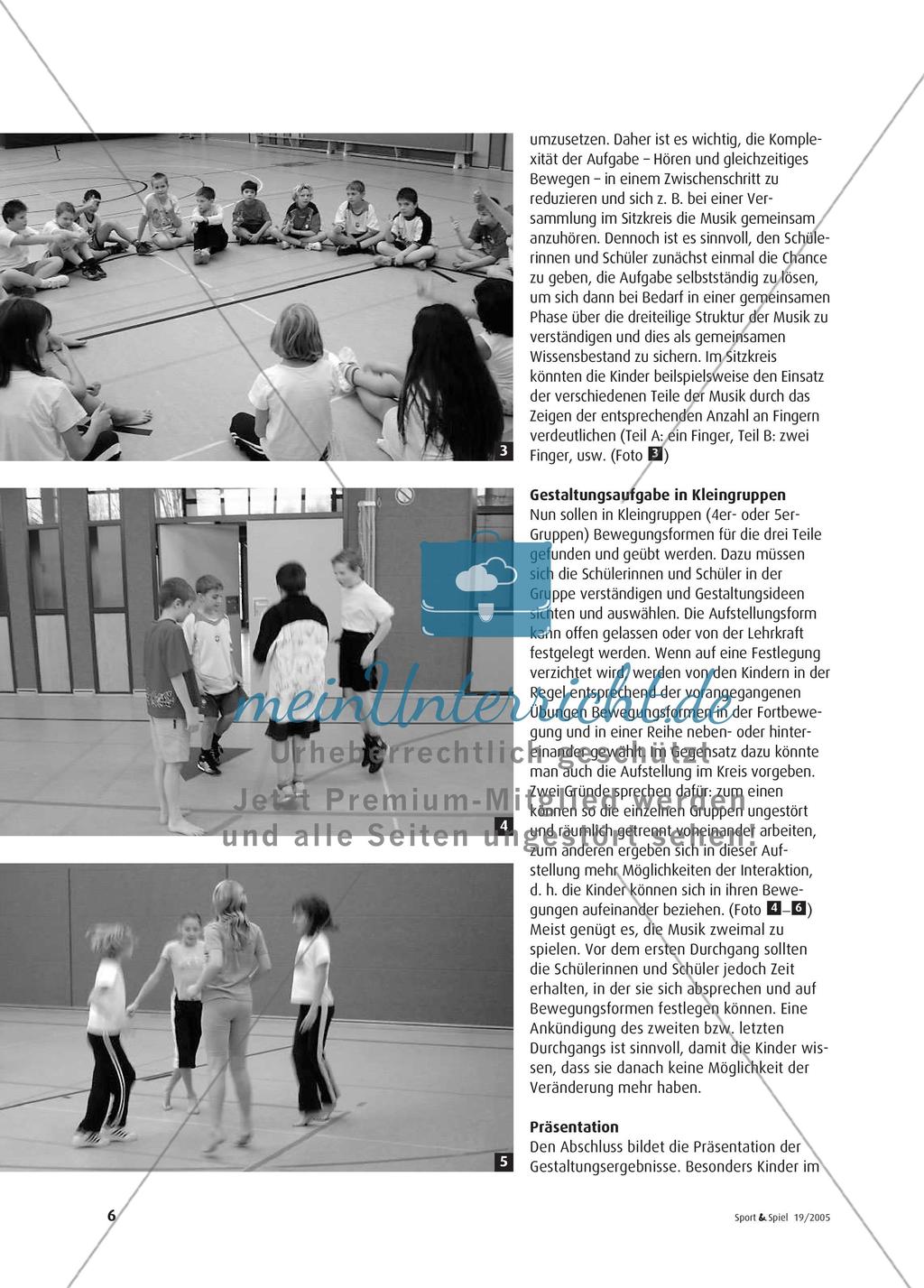 Siebensprung - Schülerinnen und Schüler entwickeln ihren eigenen Tanz Preview 3
