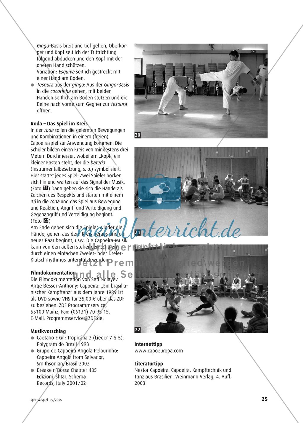 Capoeira – ein Tanz, ein Kampf, ein Spiel! Preview 8