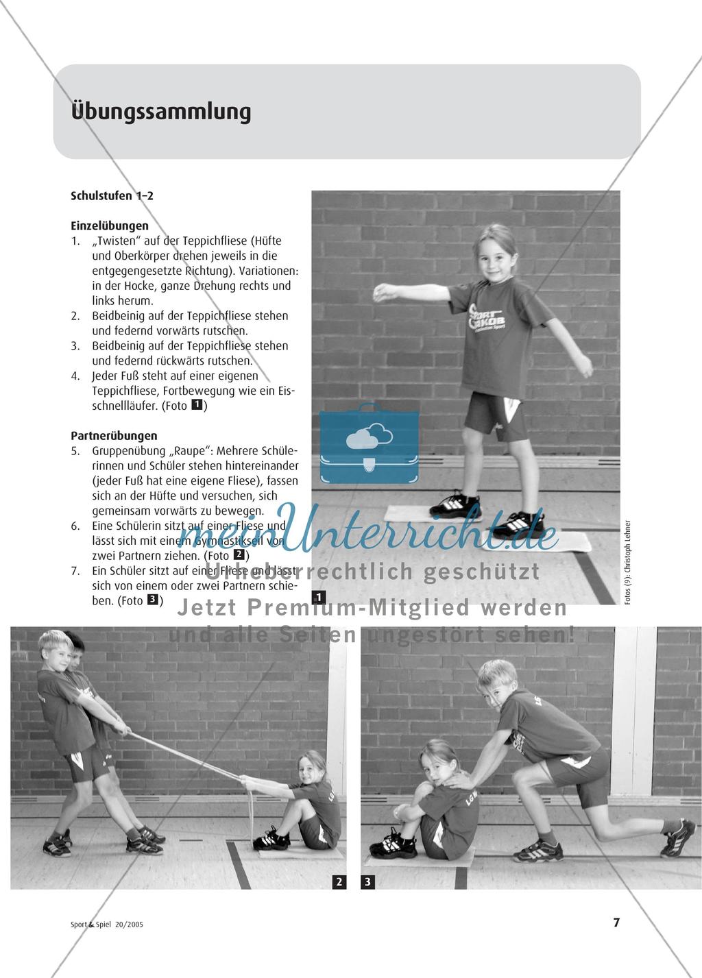 Rutsch dich fit … - … mit Teppichfliesen Preview 2