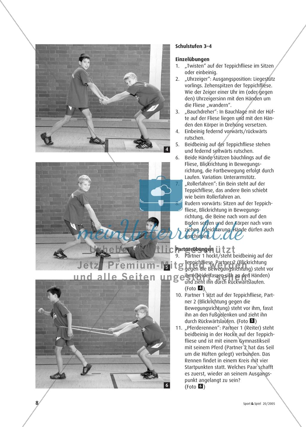 Rutsch dich fit … - … mit Teppichfliesen Preview 3