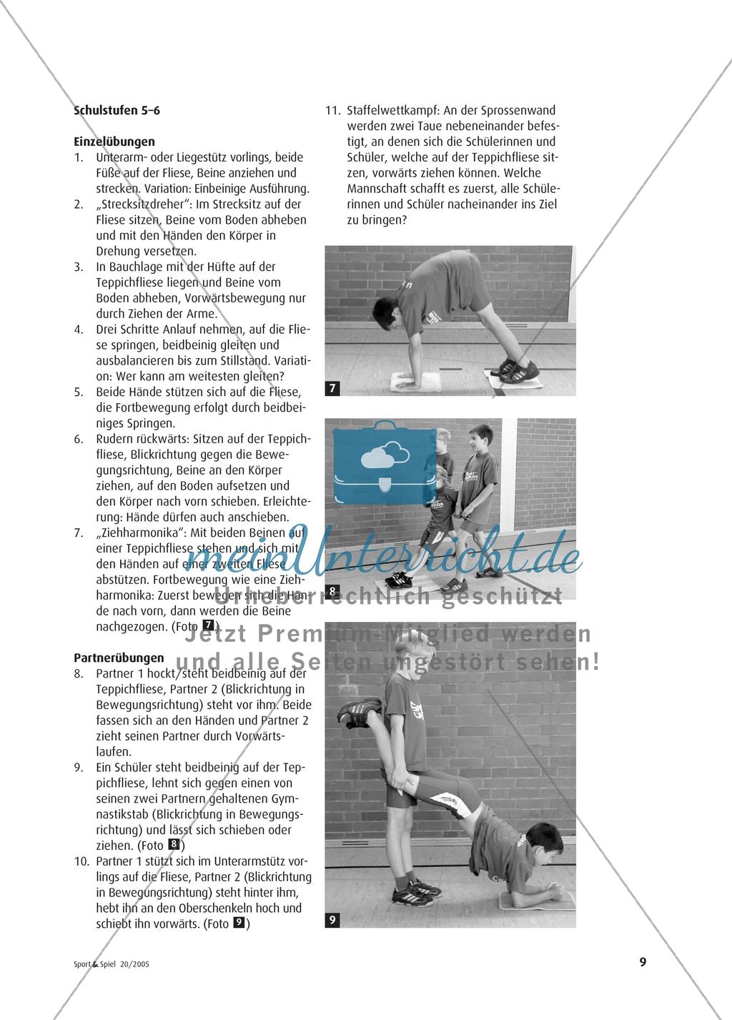 Rutsch dich fit … - … mit Teppichfliesen Preview 4