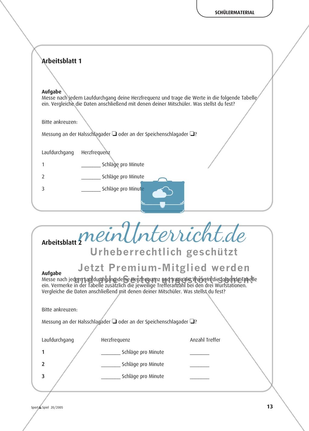 Biathlon in der Turnhalle - Spielerisch Ausdauer und Koordination trainieren Preview 4
