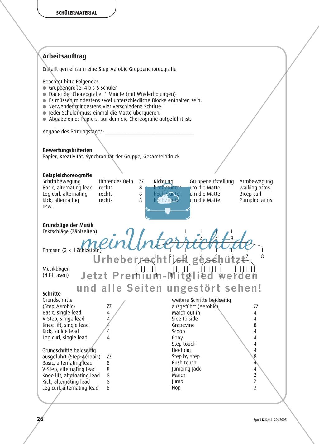 Step-Aerobic ohne Step-Gerät Preview 5