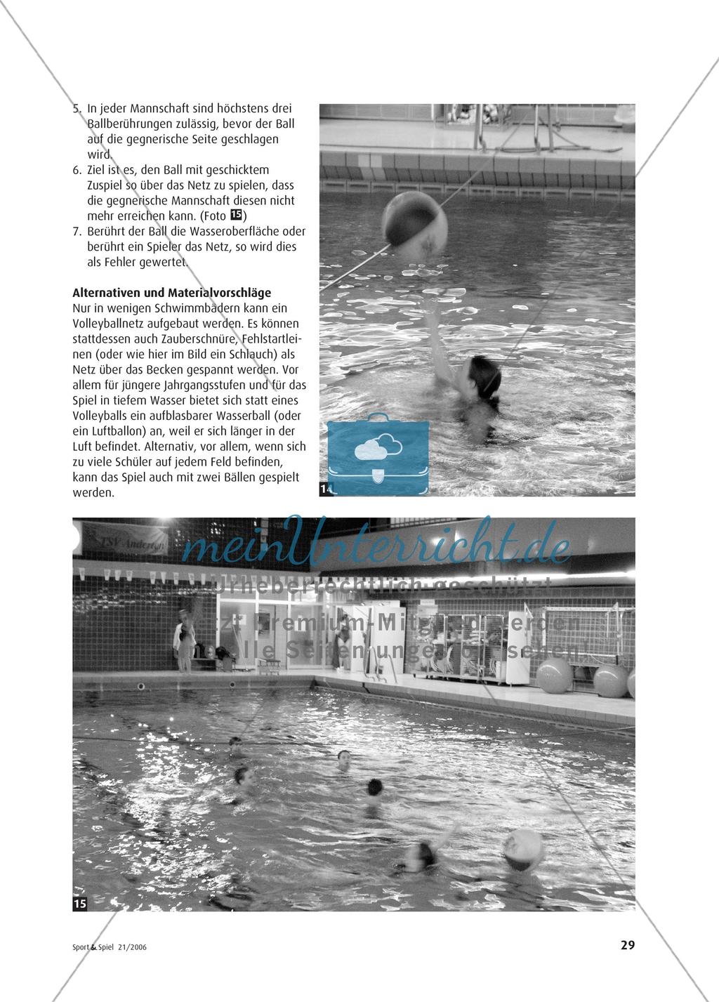 Ballspiele im Wasser Preview 8