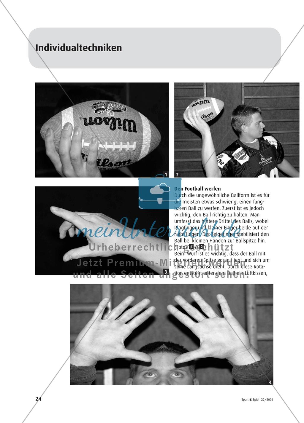 Flag-Football - Die kontaktlose Variante des American Football Preview 3
