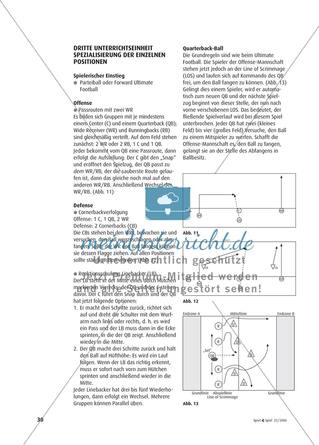 Flag-Football - Die kontaktlose Variante des American Football Preview 9