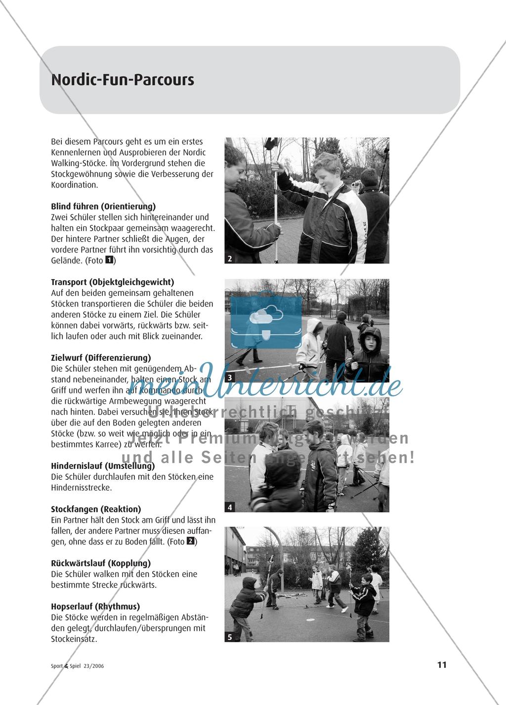 Nordic Walking in der Schule Preview 2