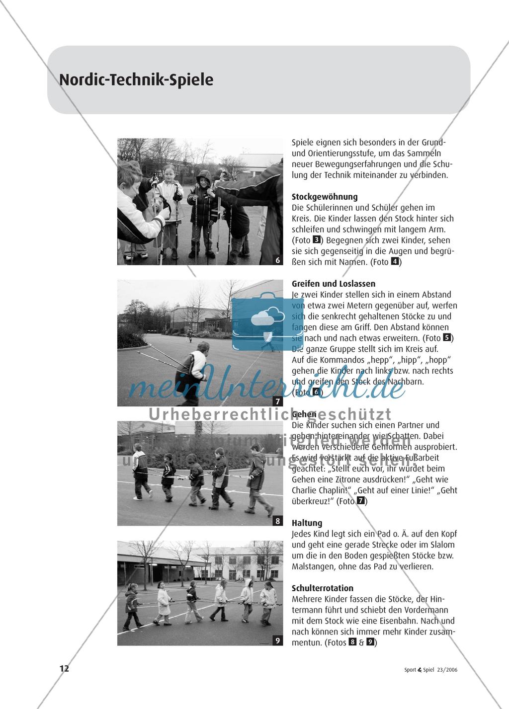 Nordic Walking in der Schule Preview 3