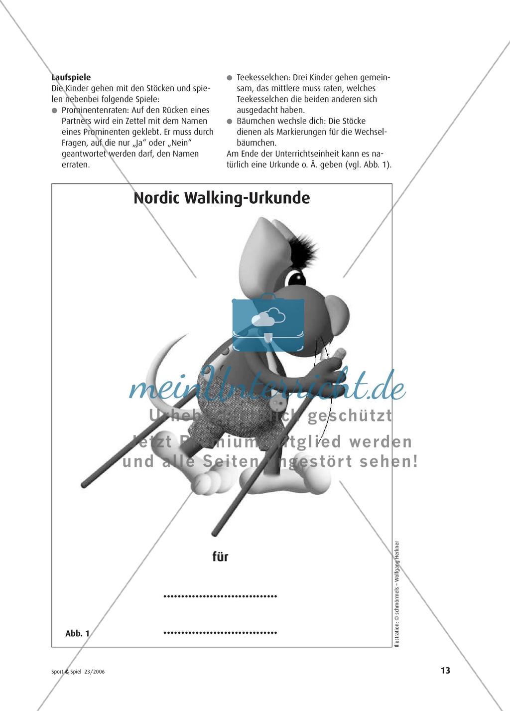 Nordic Walking in der Schule Preview 4