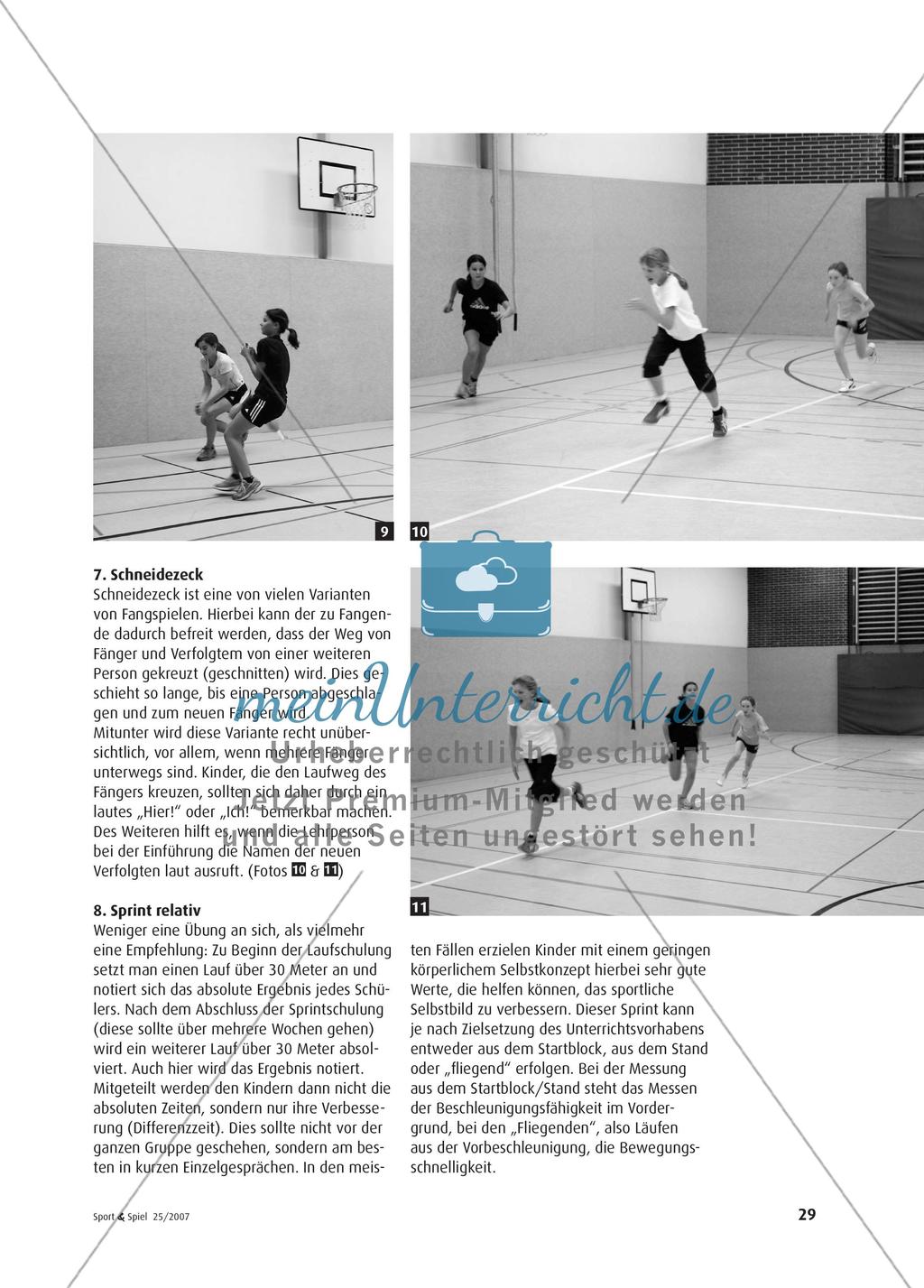 Sprinten im Sportunterricht - Den Spaß am schnellen Laufen allen Kindern erhalten Preview 6
