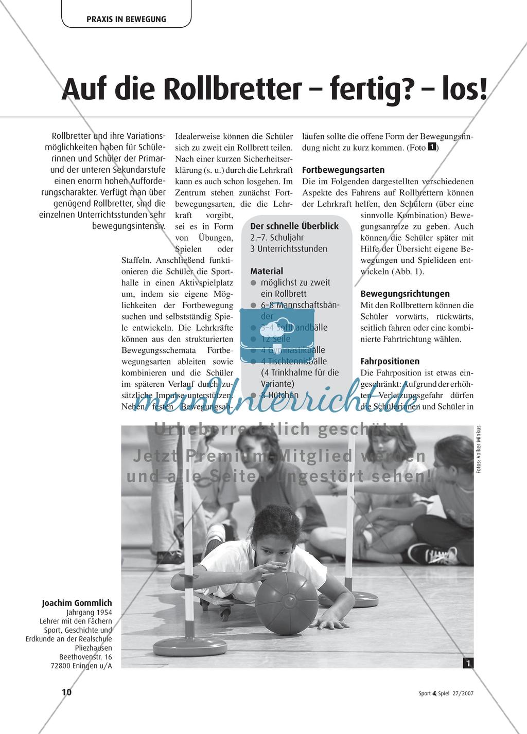 Auf die Rollbretter – fertig? – los! Preview 1
