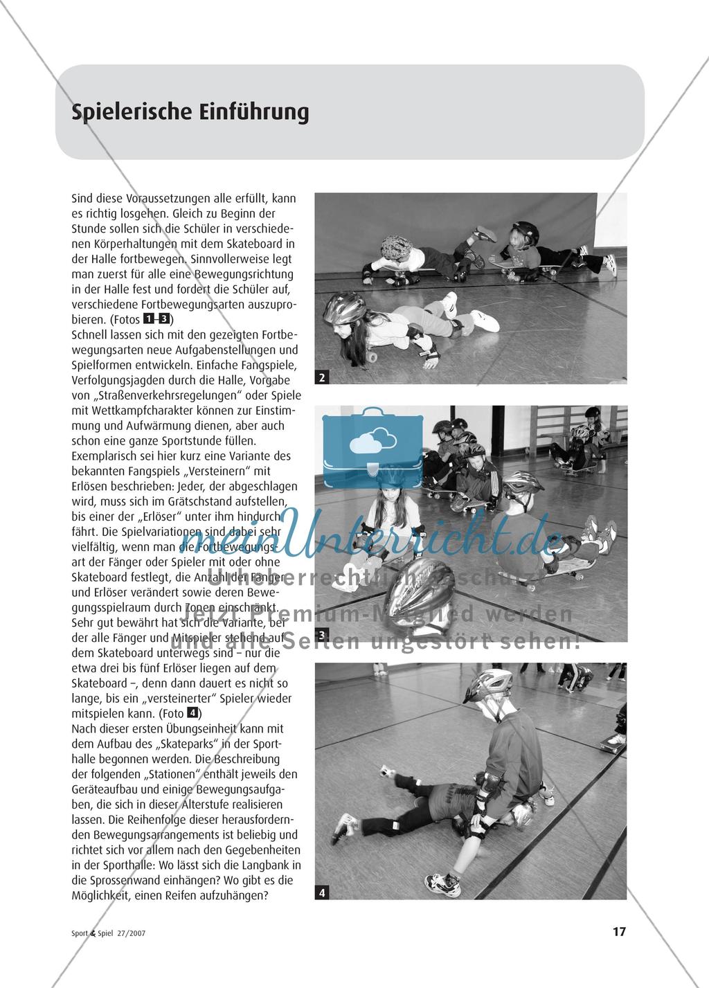 Skatepark in der Turnhalle - Grinden, Sliden, Jumpen für alle Preview 2