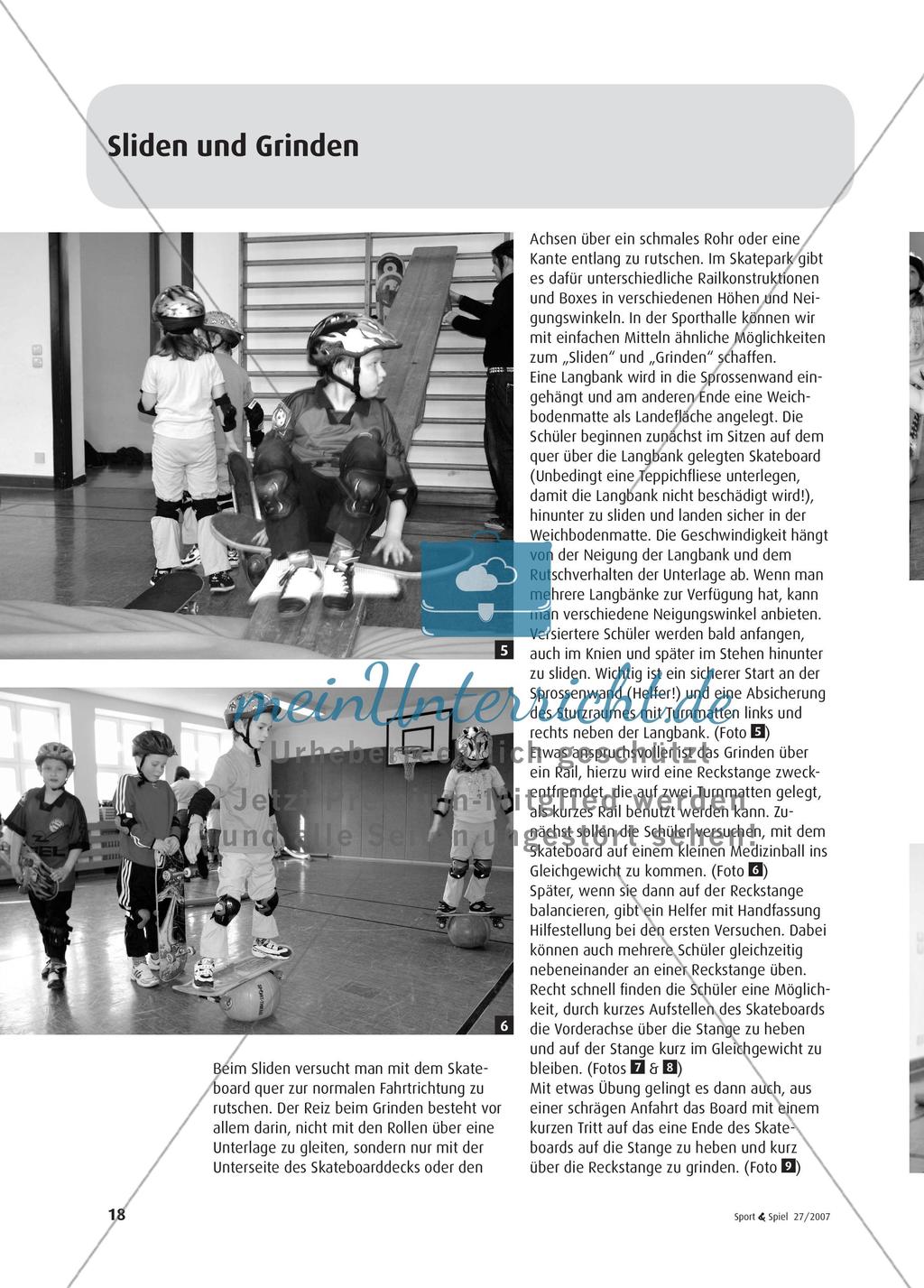 Skatepark in der Turnhalle - Grinden, Sliden, Jumpen für alle Preview 3