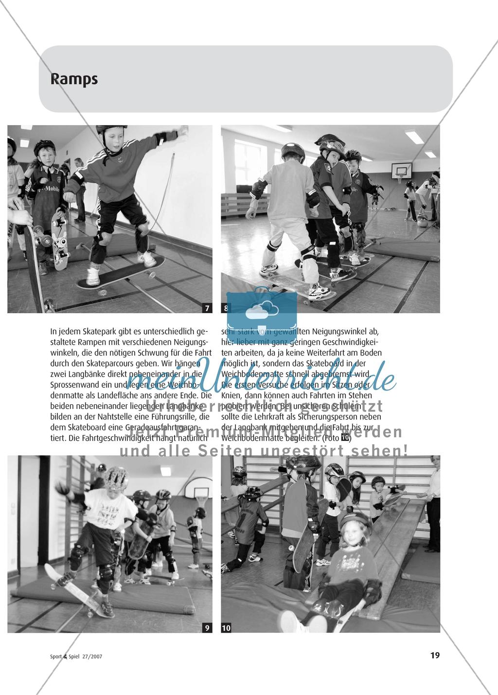 Skatepark in der Turnhalle - Grinden, Sliden, Jumpen für alle Preview 4