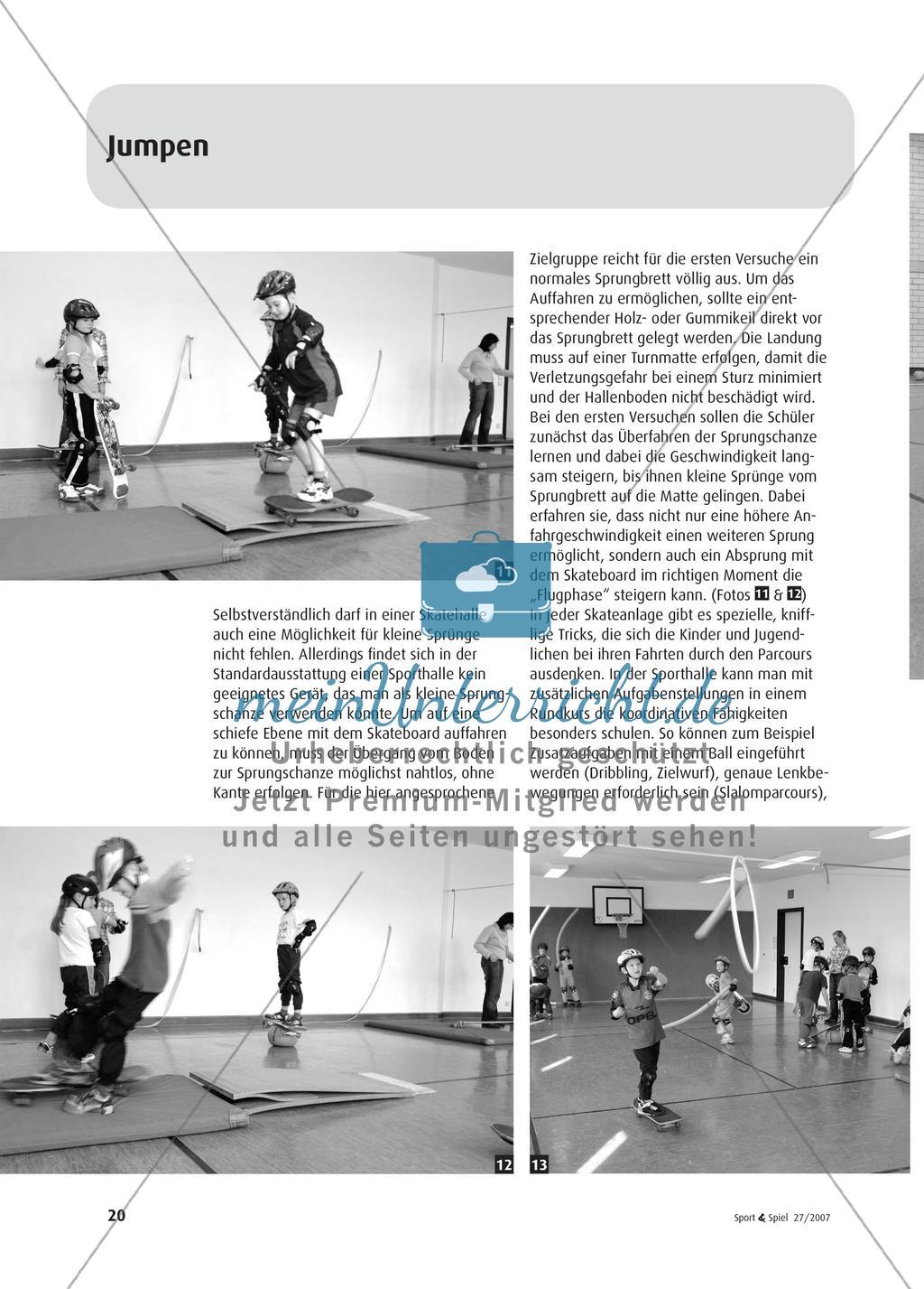 Skatepark in der Turnhalle - Grinden, Sliden, Jumpen für alle Preview 5