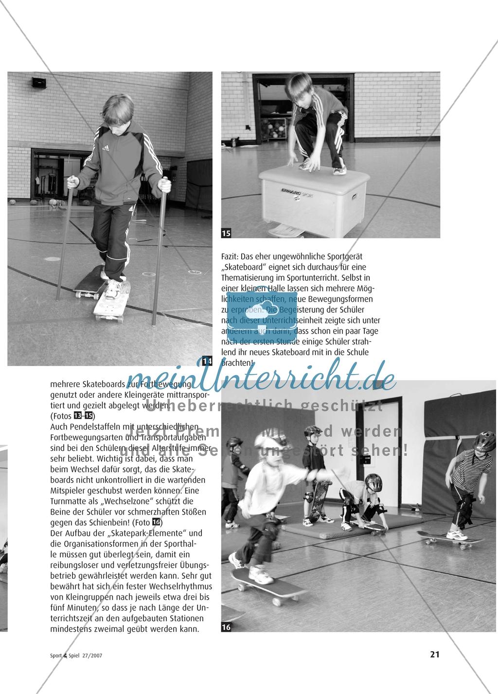 Skatepark in der Turnhalle - Grinden, Sliden, Jumpen für alle Preview 6