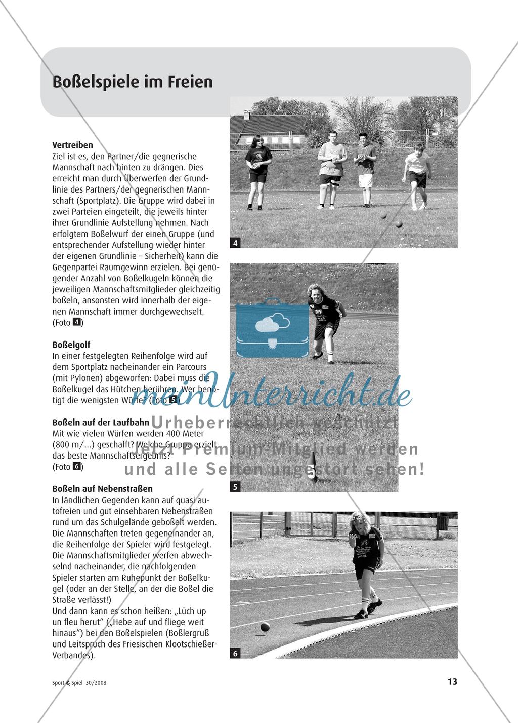 Boßelspiele in der Schule - Ein Sport nicht nur für Friesen Preview 6