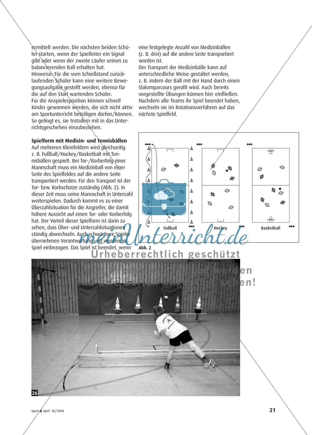 Medizin- und Tennisbälle - Eine vielseitige Übungssammlung Preview 8