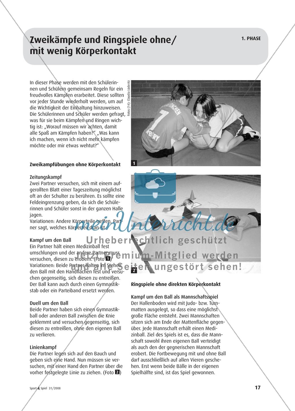 Ringen und Raufen - Von Zweikämpfen und Ringspielen zum Sumo-Ringen Preview 2