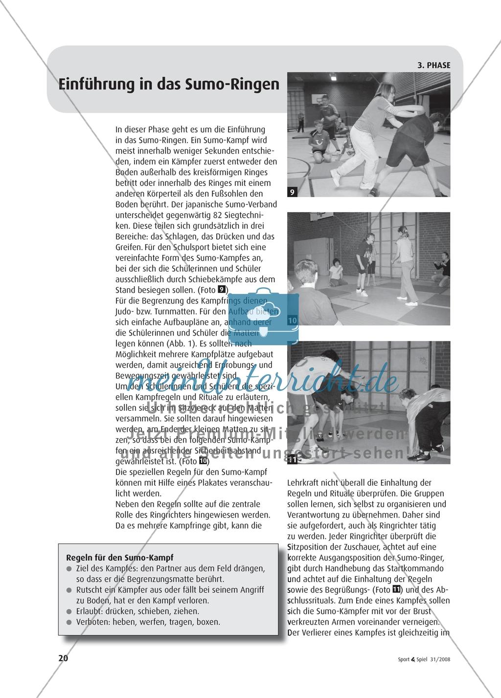 Ringen und Raufen - Von Zweikämpfen und Ringspielen zum Sumo-Ringen Preview 5