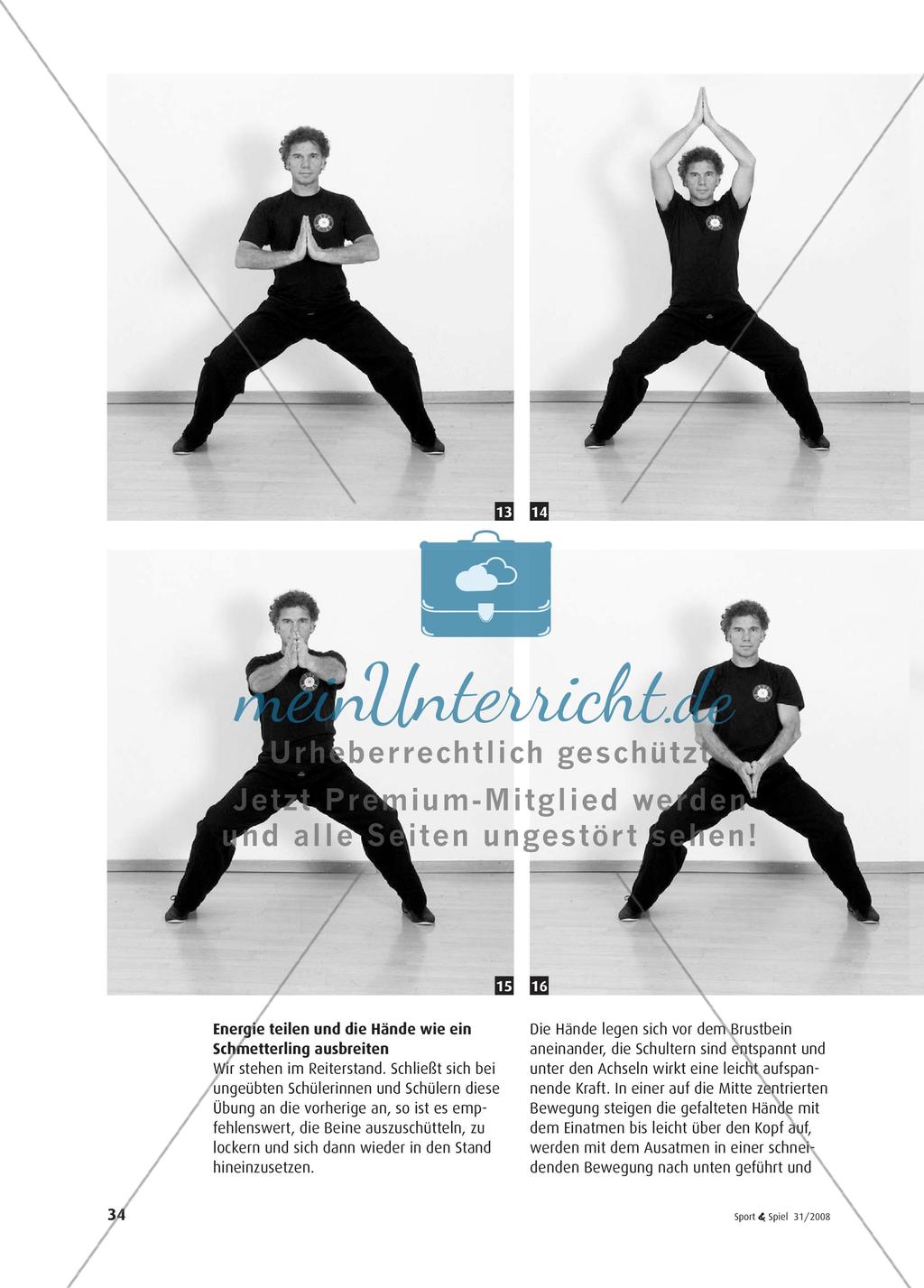 Grundübungen der Kampfkunst - Den Geist verkörpern und den Körper begeistern Preview 5