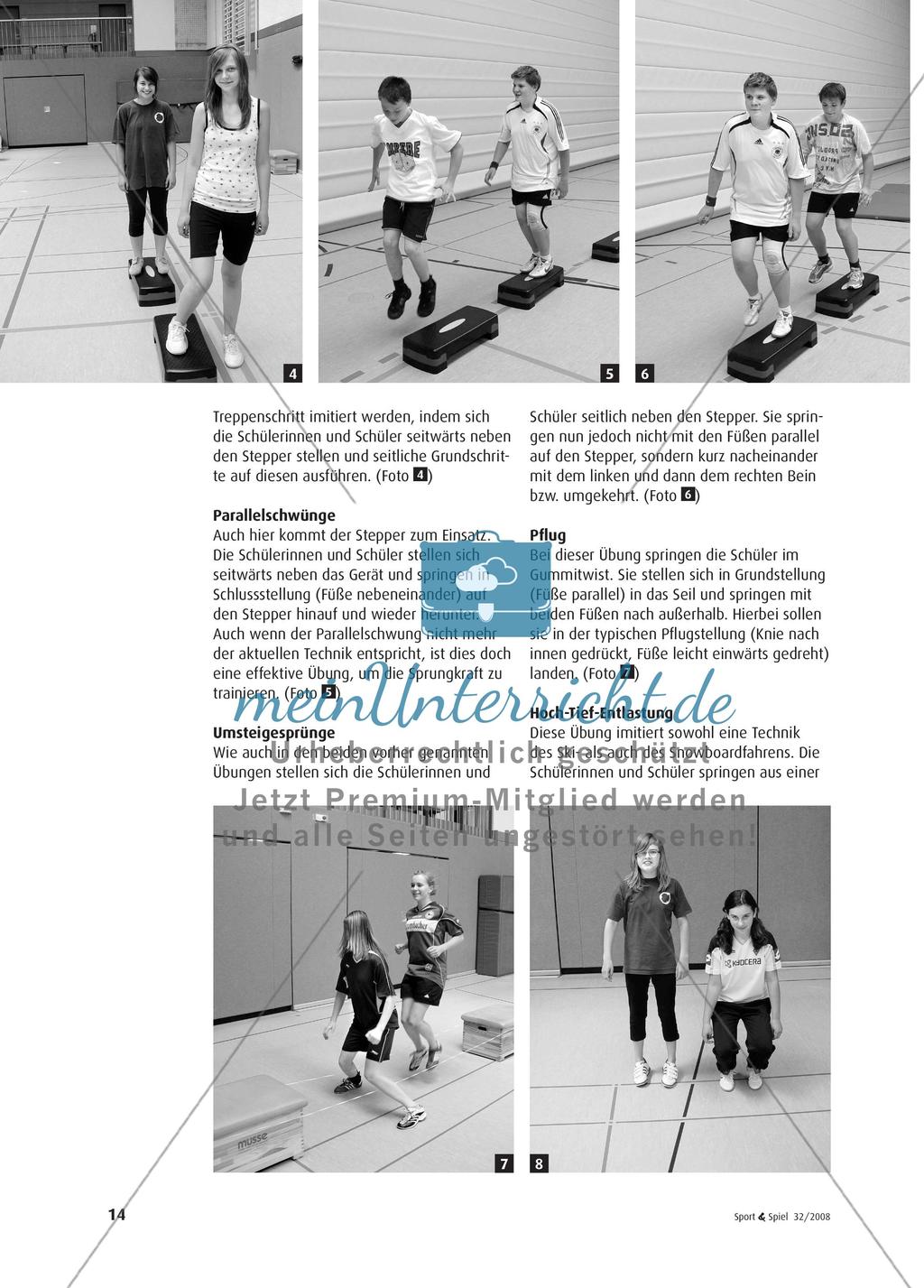 Topfit zur Wintersportfahrt - Vorbereitung auf eine Ski-Exkursion Preview 3