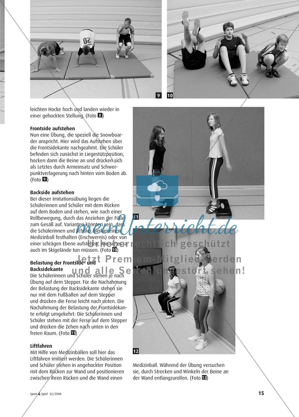 Topfit zur Wintersportfahrt - Vorbereitung auf eine Ski-Exkursion Preview 4