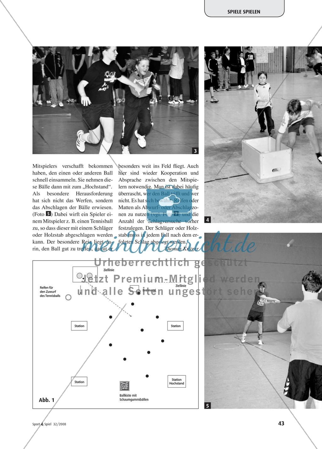 Zwillings-Brennball - Eine Variation, die den Teamgeist stärkt Preview 2