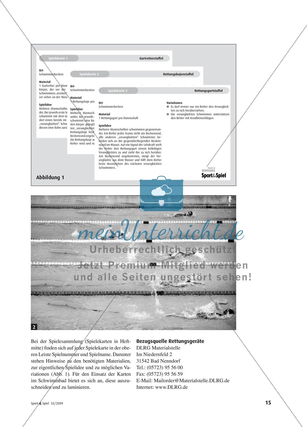 Rettungsspiele - Helfen und Retten unter Wettkampfbedingungen Preview 2