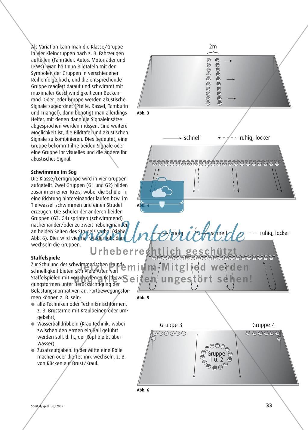 Grundschnelligkeit & Grundlagenausdauer - Spielerische Trainingsformen im Schwimmen Preview 4